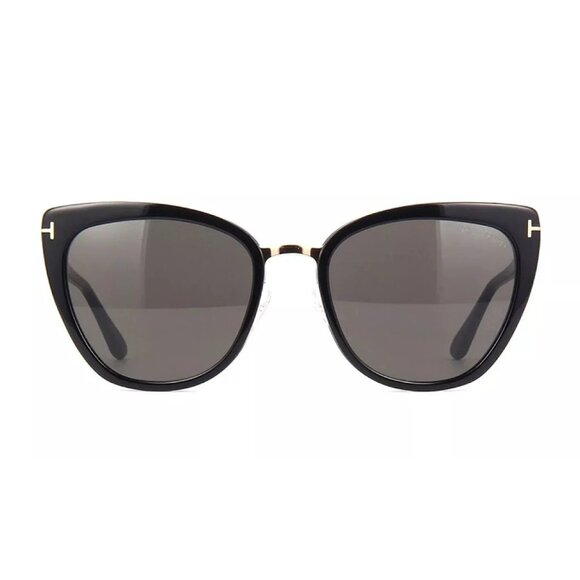 NEW TOM FORD SUNGLASSES BLACK WOMEN CAT EYE EYEWEAR